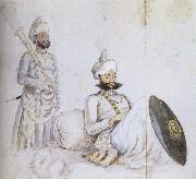 William Carpenter Maharana Sarup Singh of Mewar oil painting